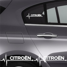 Citroen Bx İçin Uyumlu Aksesuar Oto Ritim Sticker 2 Adet 20 9 Cm