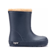 İgor Igor Yogi Borreguito Çocuk Kürklü Yağmur Çizmesi - Lacivert W10306-003