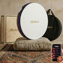 Midex Br-410 Kaliteli Bendir Def Akort Ayarlı El Tutma Oyuklu Çantalı