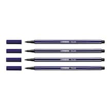 Stabilo Keçe Uçlu Boya Kalemi 1 Mm Koyu Mavi 68/22 Çok Renkli