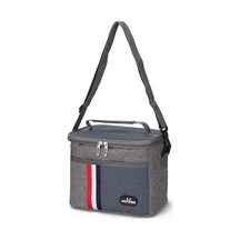 Tongxida Isıtmalı Yemek Çantası - Su Geçirmez, Taşınabilir Gri Gri