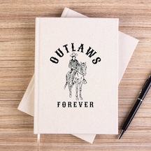 Red Dead Redemption 2 Outlaws Forever Çizgisiz Kanvas Defter Krem