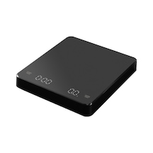 Yunboo Kahve Terazi, Led Ekranlı, Zamanlayıcı Fonksiyonlu, Dahili Li-poly Pil, 5000g Maksimum Ağırlık, Sıcak Dayanıklı, Siyah Ck2150 Siyah