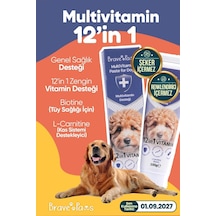 Yetişkin Köpekler İçin Multivitamin Malt Macunu Gelişim Destekleyici Ve Sağlıklı Yaşam Formülü