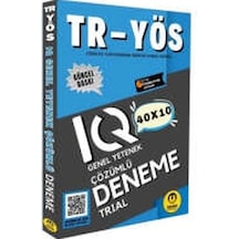 Tasarı Yayınları 2025 Tr Yös Iq 40x10 Çözümlü Deneme