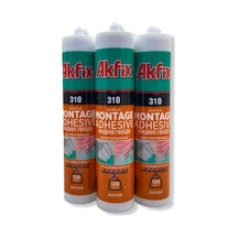 Kartonpiyer Stropiyer Yapıştırıcı Beyaz 310 Ml X 3'lü Set