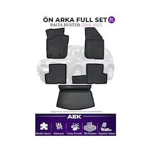 Dacia Duster 2010-2017 4x2 5d Karbon Paspas Takımı +3d Pvc Bagaj