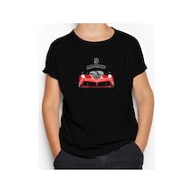 Zepplin Giyim Asphalt 9 Legends Logo Siyah Çocuk Tişört Siyah