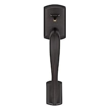 98150-002 Avalon Exterior Handle Only With Tustin Right-handed And Left-handed Levers İn Satin Nickel