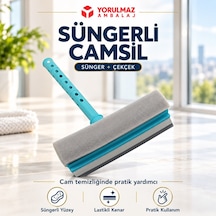 Süngerli Camsil Pratik Cam Ve Yüzey Temizleme Aparatı Diğer