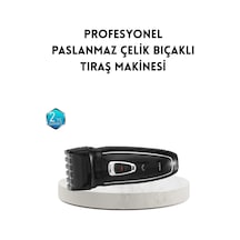 Buğz Unisex Şarjlı Saç Ve Sakal Kesme Makinesi Sessiz Motor, 1 12 Mm Ayarlanabilir Başlık
