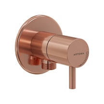 VitrA Origin A4521429 Ara Musluk, Soft Bakır