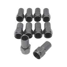 Rg6 F Konnektor Siyah 100 Adet