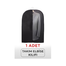 Takım Elbise Kılıfı Kıyafet Ceket Koruyucu Kılıf Hurcu Pamuklu 70 X 100 Gri Diğer