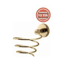 Çelik Banyo Paslanmaz Pirinç Flora Fön Askısı Saç Kurutma Makinası Tutacı Altın Gold Gold Çelik Banyo Paslanmaz Pirinç Flora Fön Askısı Saç Kurutma Makinası Tutacı Altın Gold Gold
