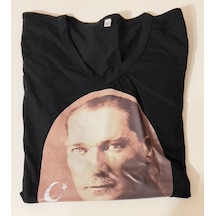 Atatürk Tişörtü Siyah