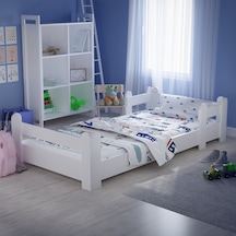 Tuliplifeyapımarket Tuliplife Montessori Karyola Beyaz Oval Köşe (512288682)