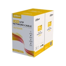 Dahua Dh-pfm920-6un U/utp 305 Metre 24awg %100 Bakır Pe Outdoor Siyah Renk Cat6 Kablo