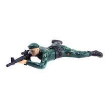Oyuncak Asker Sürünen Asker Sesli 33 Cm