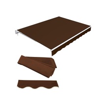 Bu Tente Güneşlik, Geri Çekilebilir Dış Mekan Çardağı, Veranda, Bahçe Ve Balkon İçin Güneş Siperliği, Ticari Ve Konut Kullanımı İçin 4,5 X 1,5 M 14,8 X 4,9 Ayak Diğer