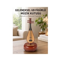 Astraltech Enstrüman Şeklinde Müzik Kutusu Lüt Tasarım Melodious Music
