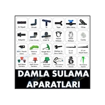 Mgf Damla Sulama Ek Parçaları Damlama Aparatları Ve Bahçe Hortumu