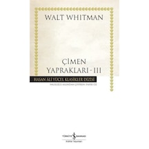 Çimen Yaprakları 3 Ciltli / Walt Whitman