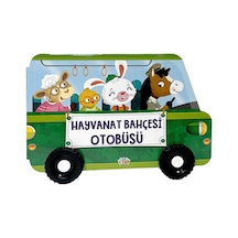 Hayvanat Bahçesi Otobüsü Tekerlekli Kitaplar - Kyut-773056