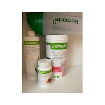 Herbalife Öğün Yerine Geçen Shake Karışımı Ahududu Aromalı Bitkisel Konsantre Çay Şeftali Aromalı