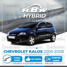 Rbw Hybrid Chevrolet Kalos 2005 - 2008 Ön Silecek Takımı - Hibrit