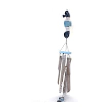 Ahşap Rüzgar Çanı No:1 Dekoratif Obje 70cm
