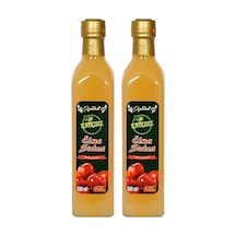 Elma Sirkesi 2x500 Ml - %100 Katkısız Doğal Geleneksel Ev Yapımı