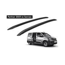 Peugeot Partner 2019 Ve Sonrası Tip Oem Tavan Çıtası Siyah Renk