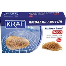 Kraf Ambalaj Lastiği %100 Kauçuk 50Gr 960G