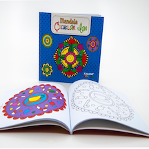Mandala Çocuklar İçin Mavi