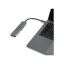 Usb 3.1 Type-c 6 İn 1 Hdmı/tf Sd Kart Okuyucu/usb 3.0 & Usb 2.0 / Usb-c Pd Dönüştürücü Çevirici Hub Dk-ac-u31x38