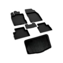 Nissan Qashqai Ferrous 4D Paspas ve Visia Alt 3D Bagaj Havuzu 2014 2021