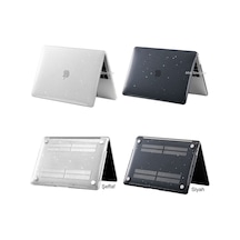 Mcstorey Apple Uyumlu MacBook Air Kılıf 15.3 İnç M2-m3 İçin Simli Kristal Parlak A2941 A3114 İle 001