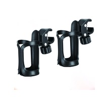 Cvkayak Bisiklet Fincan Tutucu, Bisiklet Fincanı, Bebek Arabası Bardak Tutucular, Bisikletler İçin Evrensel İçecekler, Arabalar, Bisiklet Su Şişesi Kafesi 2 Adet Koyu Gri