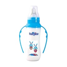 Bambino 0+ Ay Natural PP Kulplu Biberon 250 ML - Mavi