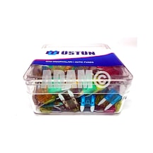 Mini Bıçak Sigorta 100 Adet Karışık 5a 7.5a 10a 15a 20a 25a 30a