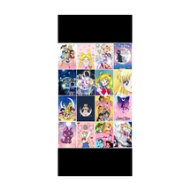 Sailor Moon Desenli Tasarım 16' L Fotokart Seti