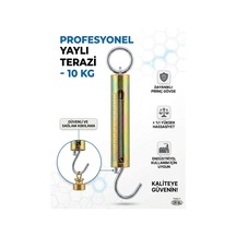 Pratik Yaylı El Kantarı - 60 Kg Kapasiteli Hassas Taşınabilir Terazi - Balıkçı Ve Mutfak Kantarı