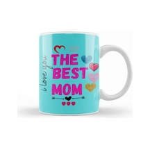 Best Mom Mommy Est Flower Mothers Day 2021 Kupa Bardak Porselen No10937 Karışık