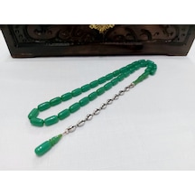 Sinan Songül Usta İmzalı Yeşil Renk Sıkma Kehsibar Tesbih... Ölçü Sinan Songül Usta İmzalı Yeşil Renk Sıkma Kehsibar Tesbih... Ölçü