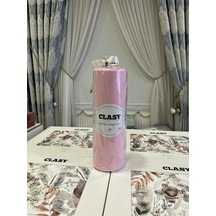 Clasy Minel Tek Kişilik Lastikli Çarşaf Seti Pembe 100x200 Pembe