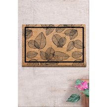 Co Co Fullar 40x60 cm Doğal Ko ko Kıl paspas,Hindistan Naturel Kapı Önü Paspası
