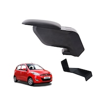Hyundai İ10 2009 Delmesiz Çelik Ayaklı Siyah Kolçak Kol Dayama