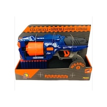 Nerf Benzeri Yumuşak Mermi Atan Tabanca 20 Mermili
