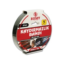 Bumy Merdiven Kaydırmazlık Bandı 25mm X 15mt Siyah